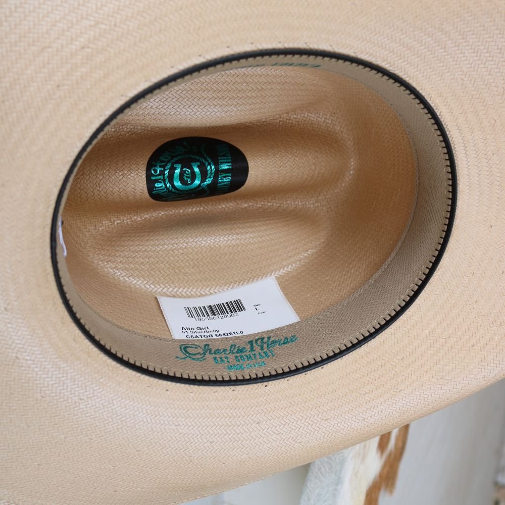 Charlie 1 Horse x Lainey Wilson - Atta Girl Shantung Straw Hat