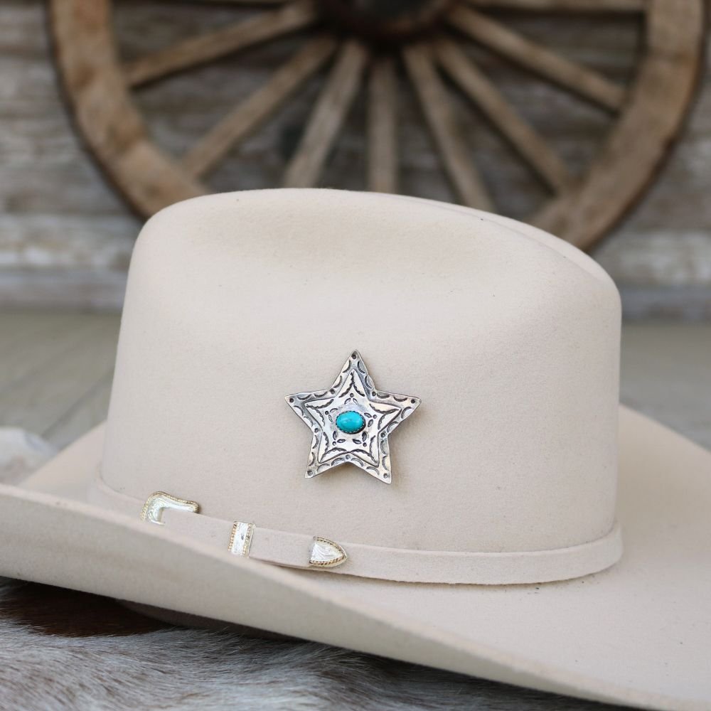 Cowboy Hat Tie Pin Silver Design Enamel store Pin 3D Design Western Hat Lapel Pin Rancher Tie Tack Pin