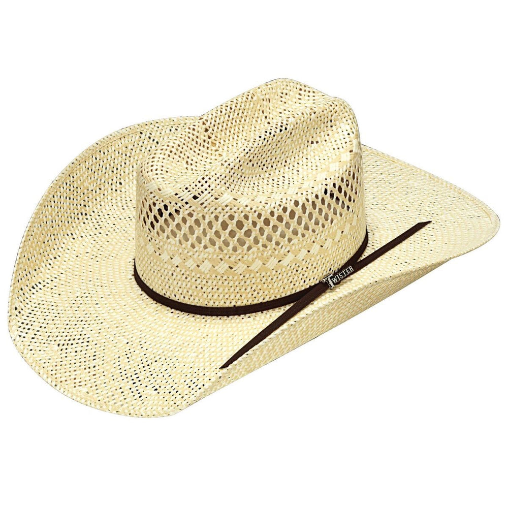 Twister Twisted Weave Straw Cowboy Hat