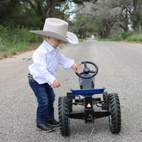 Twister Junior Wool Cowboy Hat - Gray