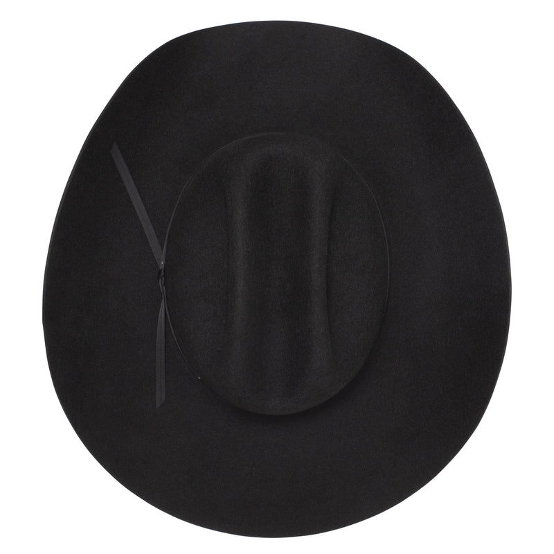 Stetson 3X Black Wool Cowboy Hat - Cattleman