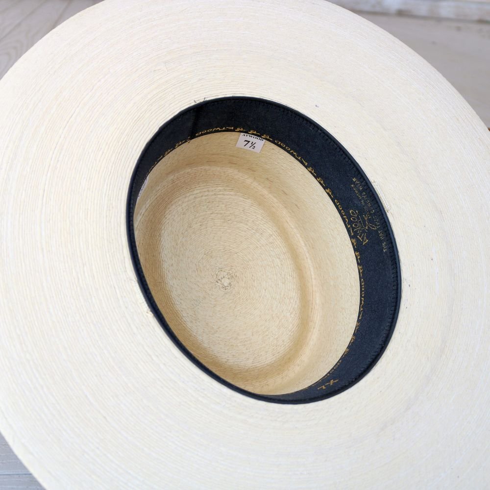 Atwood Palm Leaf Western Hat - Buckaroo Nevada