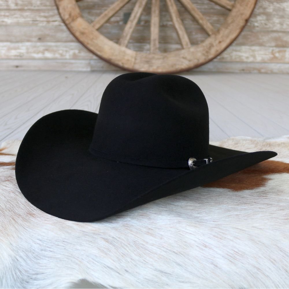 Serratelli Black Wool Cowboy Hat – Willow Lane Hat Co.