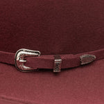 Resistol CJ Thunder Hill 3X Burgundy Cowboy Hat