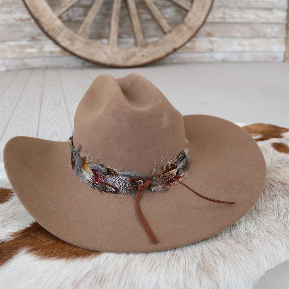 Western Feather Hat Band - Dripping Springs II