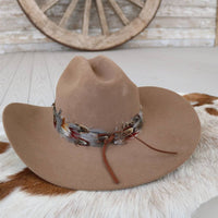 Western Feather Hat Band - Dripping Springs II