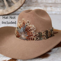 Western Feather Hat Band - Moab
