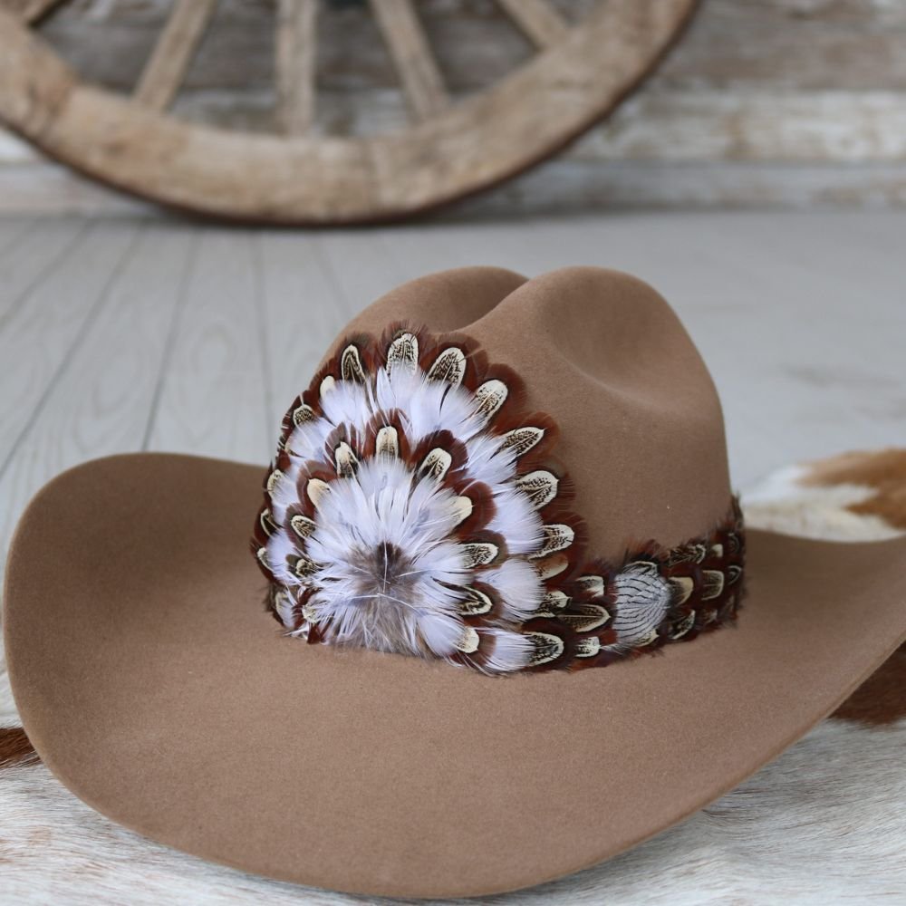Western Feather Hat Band - Chute