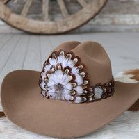 Western Feather Hat Band - Chute