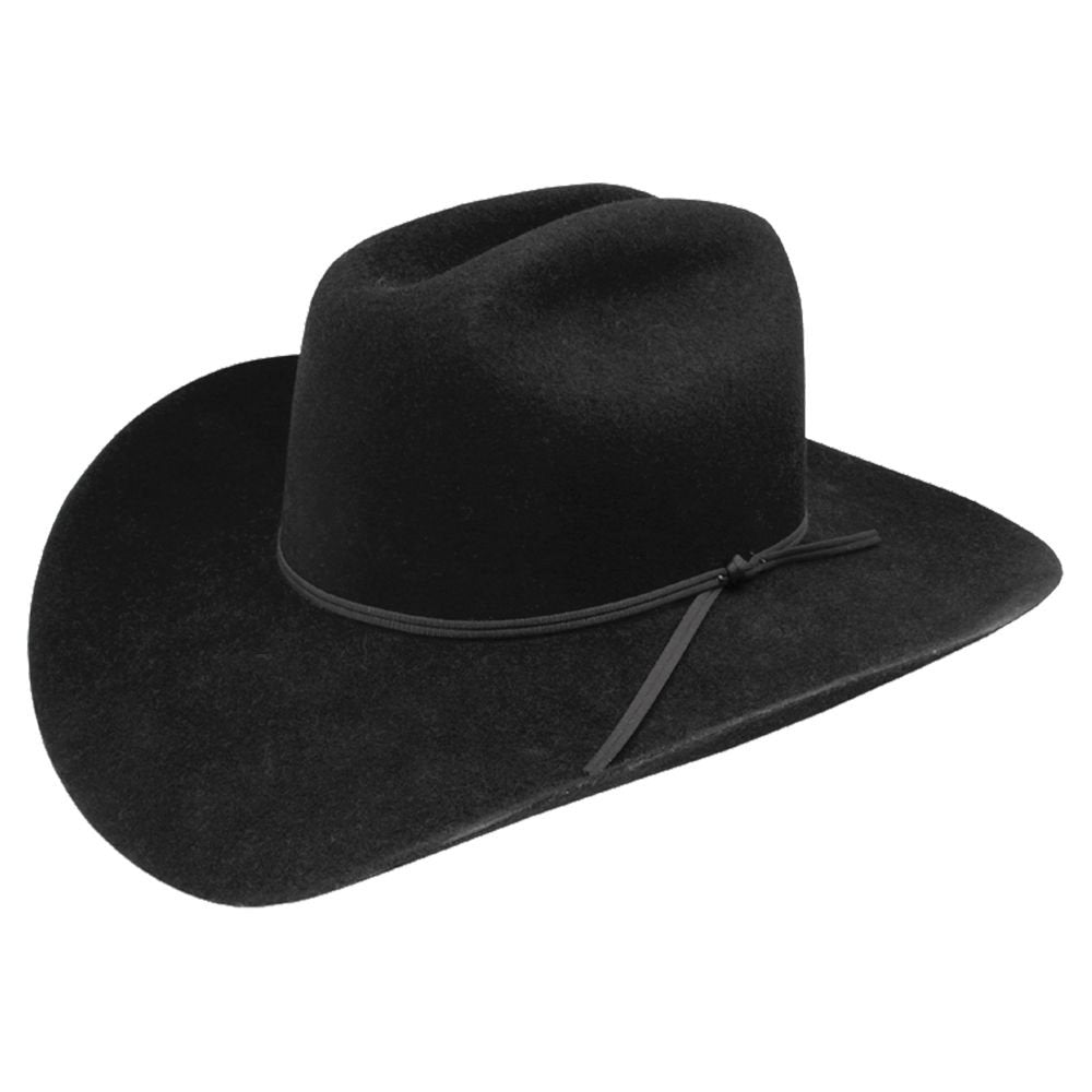 Stetson Boys' Rodeo Jr. Wool Felt Cowboy Hat Black