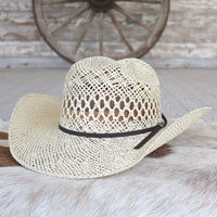 Twister Twisted Weave Straw Cowboy Hat