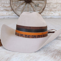 Brown Leather Hat Band Variety Pack – 4 Pack