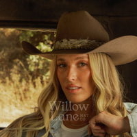 14K Gold Plated Diamond Chain Hat Band