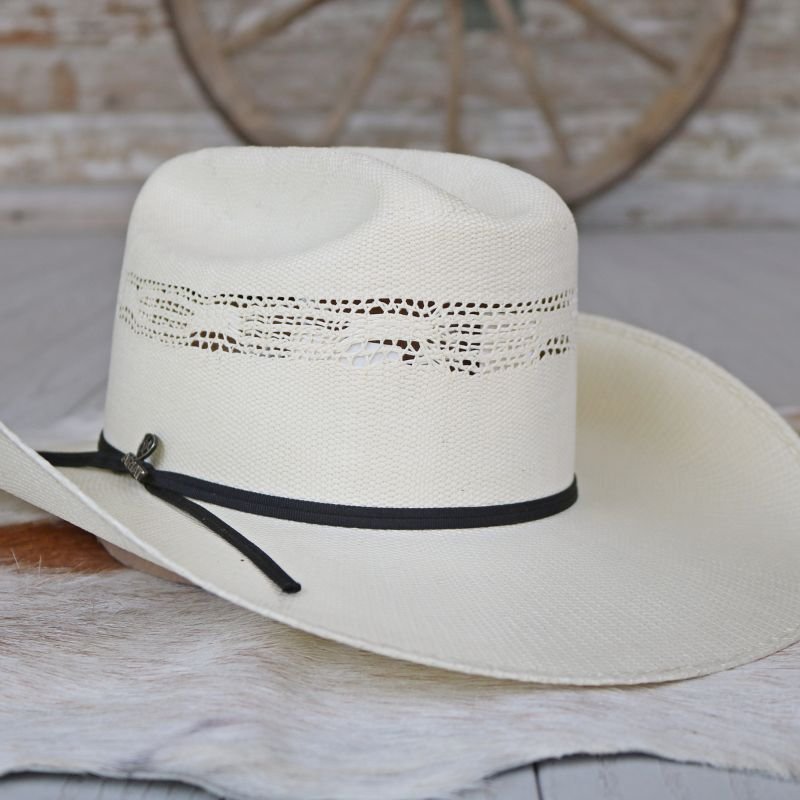 ARIAT Mens Bangora Straw Western Hat - Rio Grande