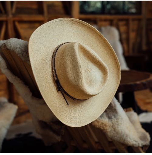 Stetson Sawmill Palm Leaf Straw Hat