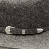 Resistol Midnight Mix 6X Grey Cowboy Hat