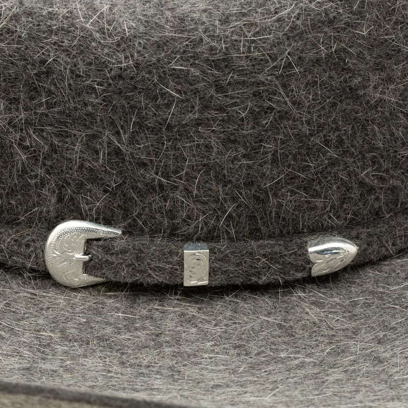 Resistol Midnight Mix 6X Grey Cowboy Hat
