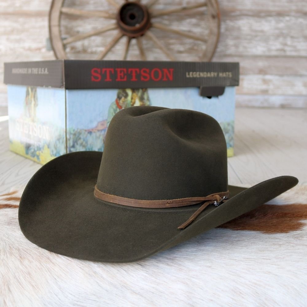 Stetson 6X Felt Cowboy Hat - Gibby – Willow Lane Hat Co.