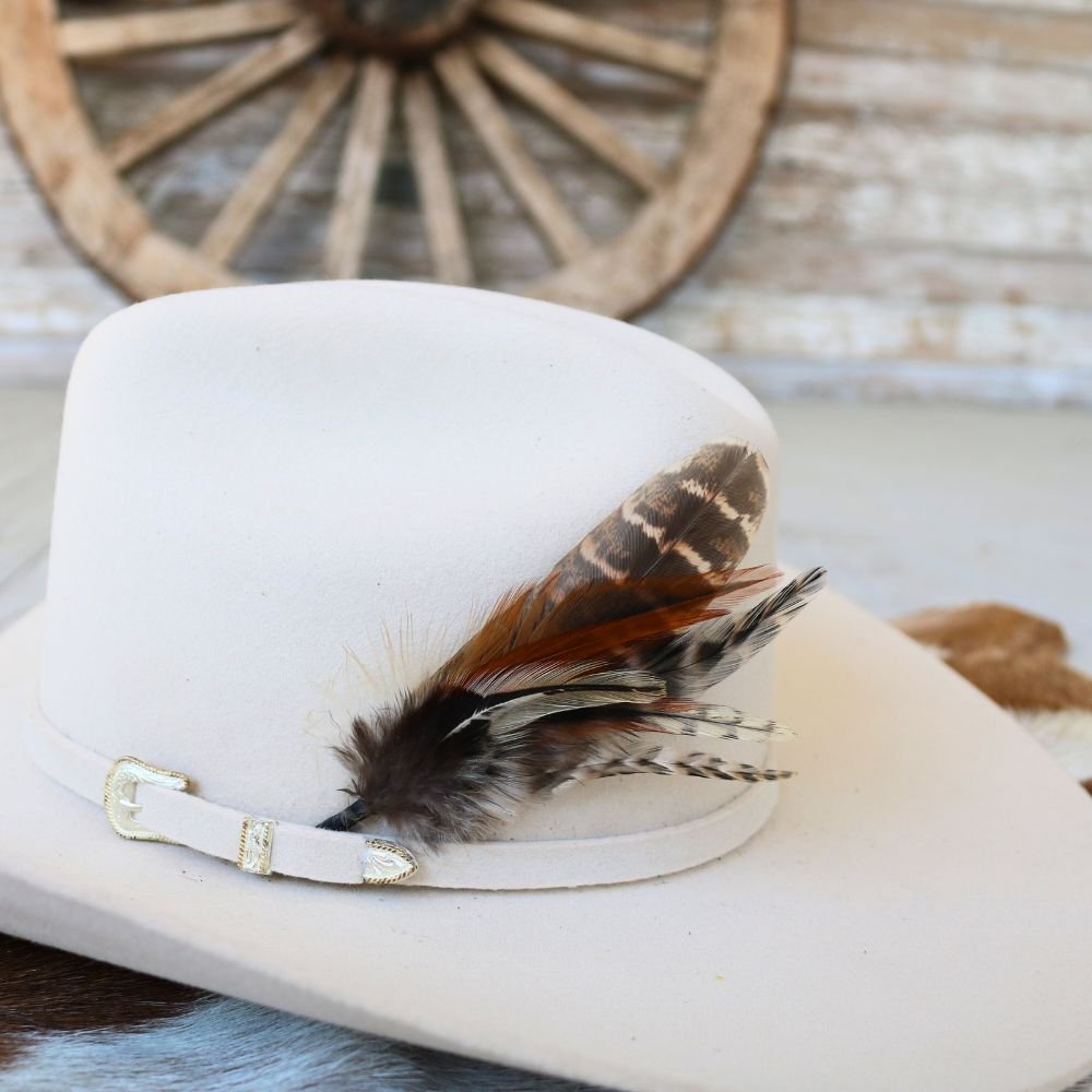 Feather Hat Accent - Chicklet – Willow Lane Hat Co display picture 1