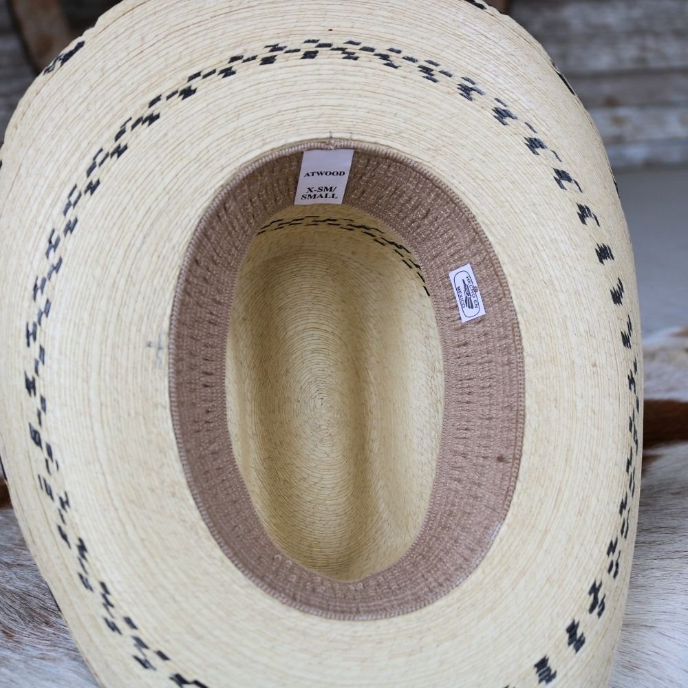 Atwood Baby Boy's Black Palm Leaf Hat