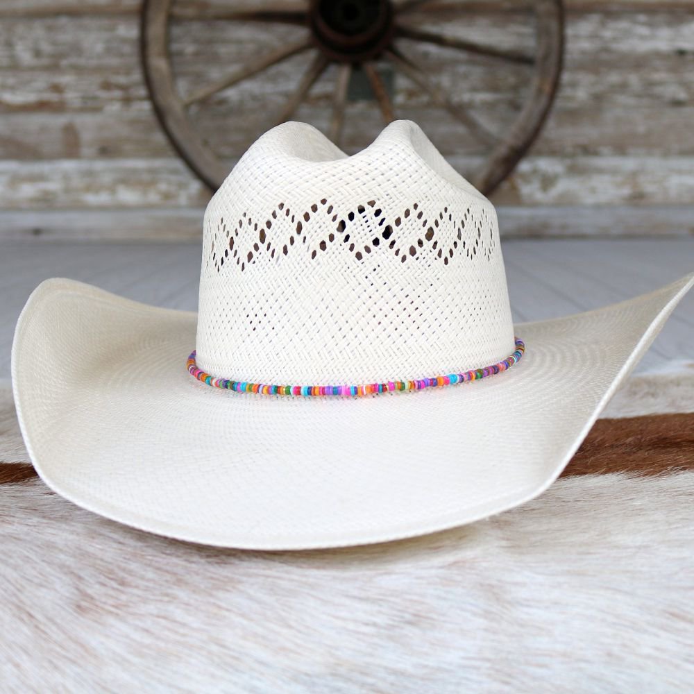 Rainbow Shell Hat Band - Frankie