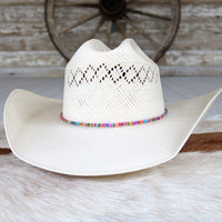Rainbow Shell Hat Band - Frankie