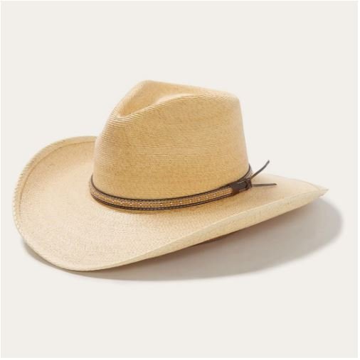Stetson Sawmill Palm Leaf Straw Hat