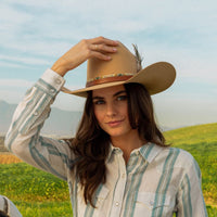 Western Beaded Hat Band - Pecos