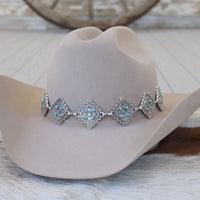 Silver Concho Hat Band - Sundancer