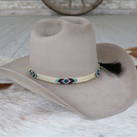Horsehair Beaded Hat Band - Cheval
