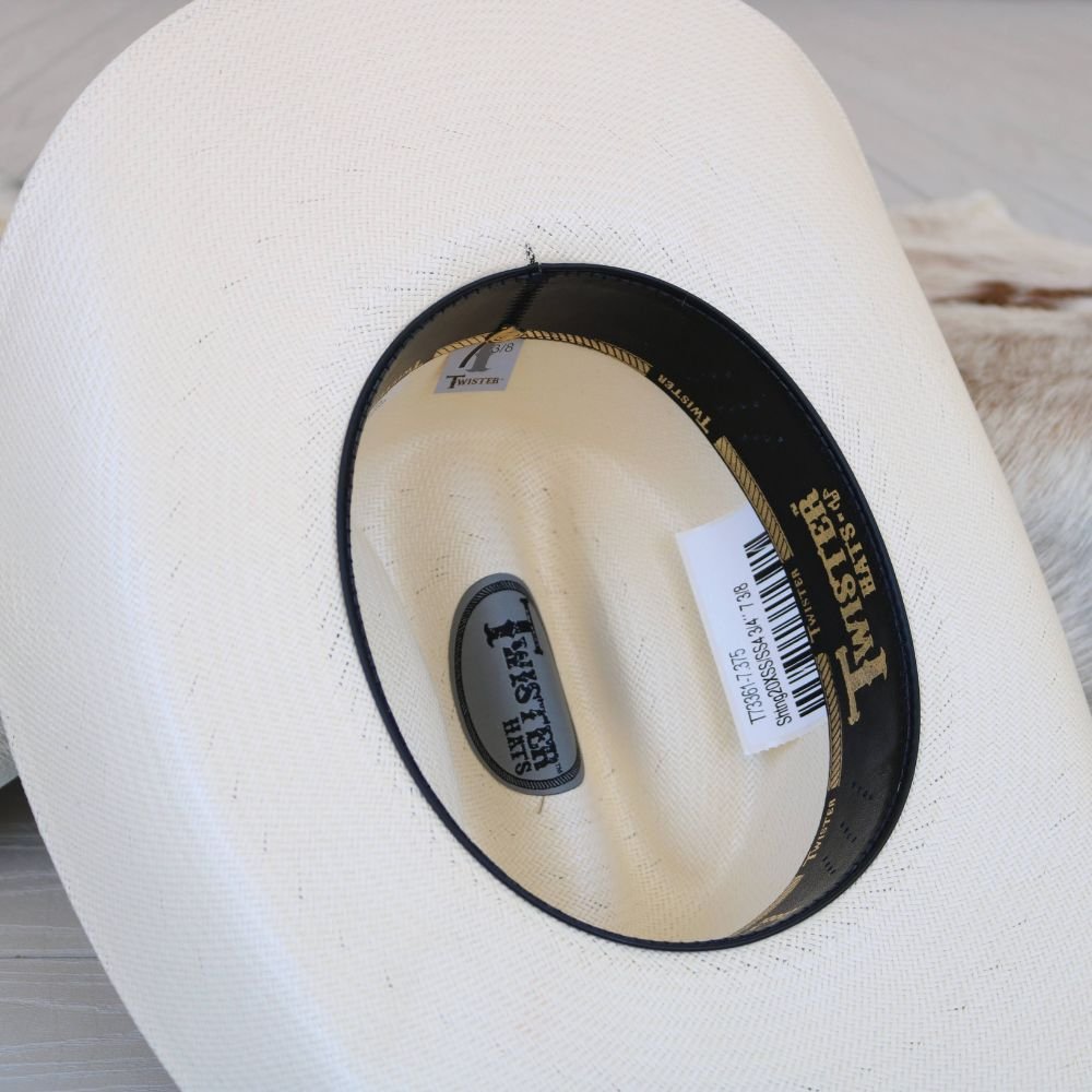 Twister 20X Shantung Straw Cowboy Hat – Premium Western Hat
