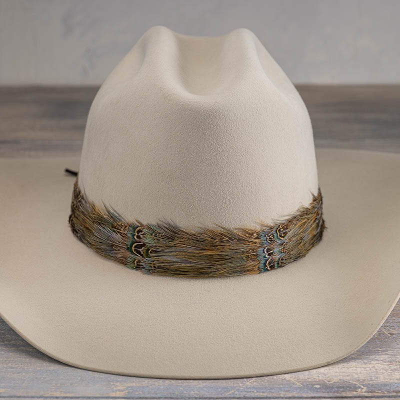 Western Feather Hat Band - Dove II