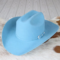 Bailey 4X Dusk Blue Fur Felt Cowboy Hat
