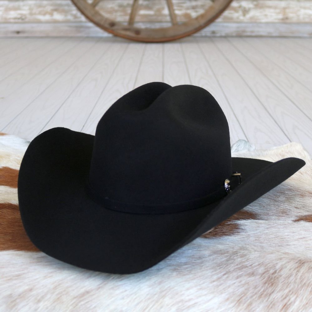 Justin Laredo 3X Black Cowboy Hat Wool Felt Western Hat – Willow