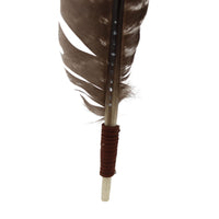 Turkey Feather Hat Accent - The Goliad