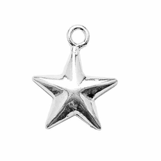 Star Charm Sterling Silver