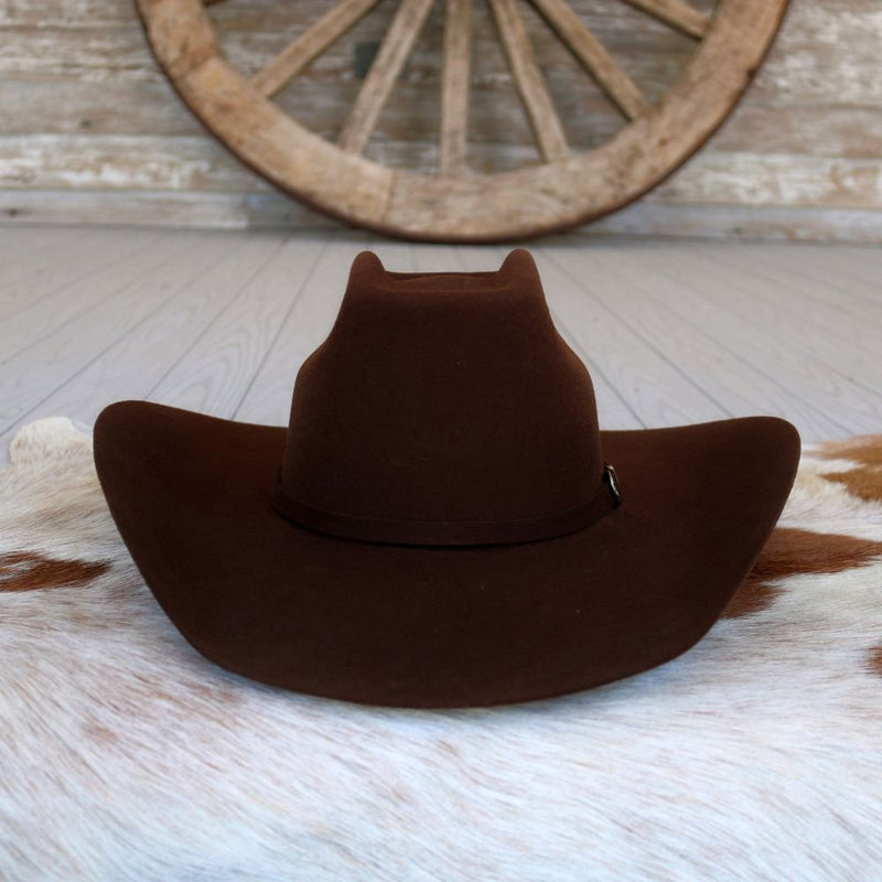 Ariat 2X Wool Chocolate Cowboy Hat - Roper