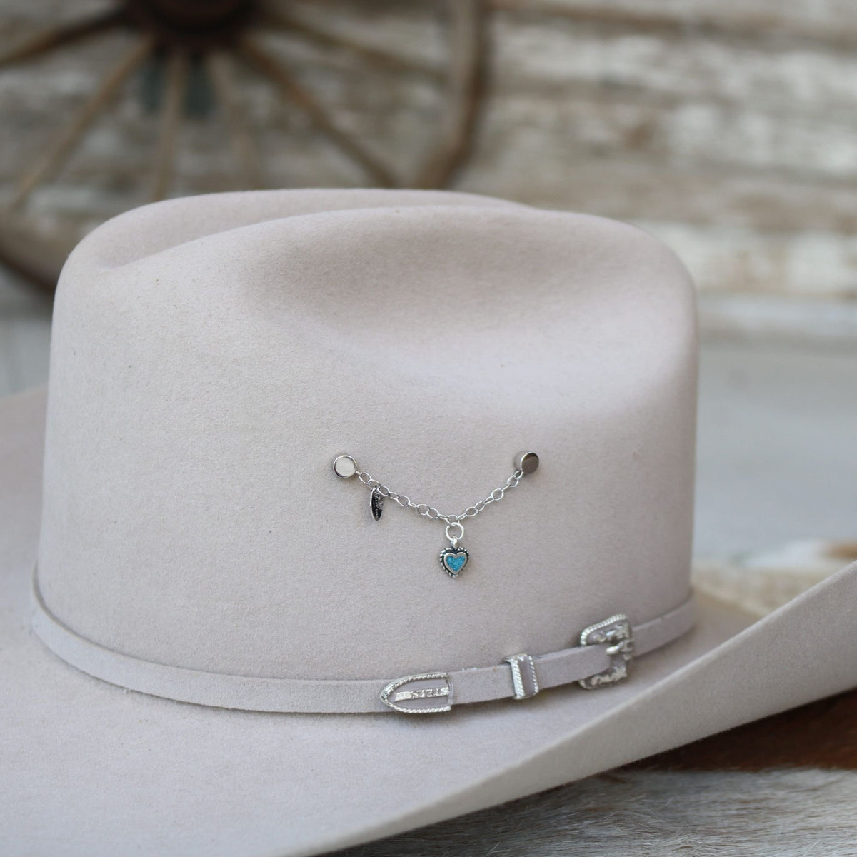 Heart Charm with Inlay