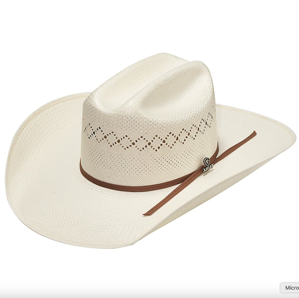 Ariat 30X Shantung Straw Cowboy Hat