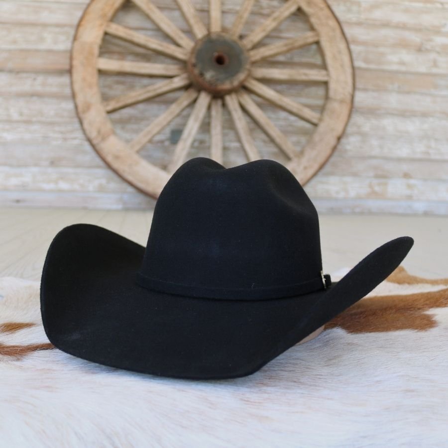 Justin 3X Americana Black Wool Cowboy Hat – Willow Lane Hat Co.