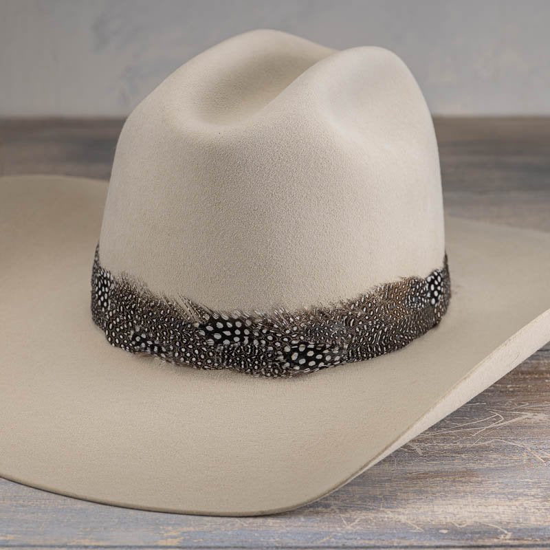 Western Feather Hat Band - Birch