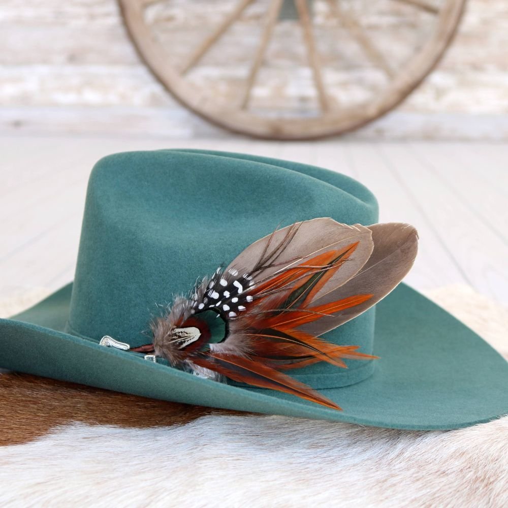 Feather Hat Accent - Llano – Willow Lane Hat Co.