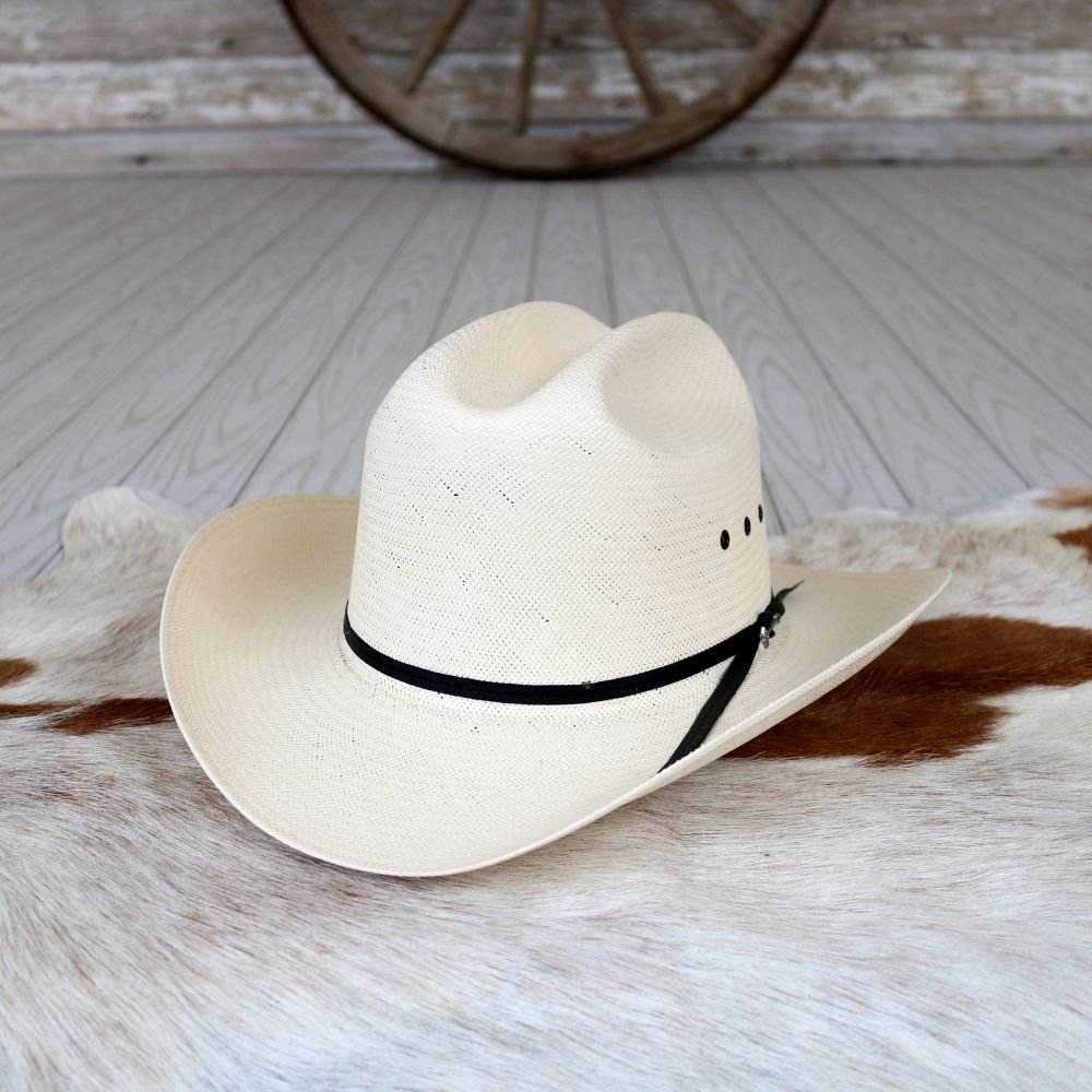 Stetson 10X Spartan Straw Cowboy Hat