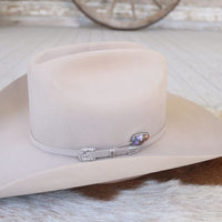 Violet Marble Hat Pin