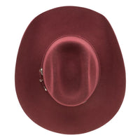 Resistol CJ Thunder Hill 3X Burgundy Cowboy Hat