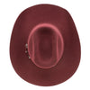 Resistol CJ Thunder Hill 3X Burgundy Cowboy Hat