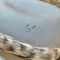 Sterling Silver Arrowhead Hat Pin Trio