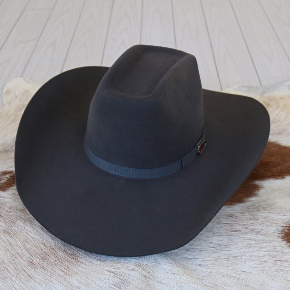 Justin 2x Owen Wool Smoke Cowboy Hat