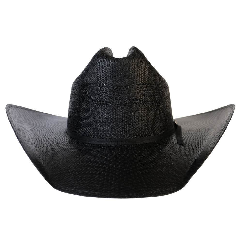 Justin Straw Cowboy Hat - 20X Cutter Black