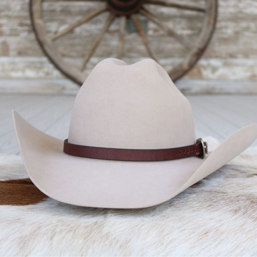 Leather Hat Band – Brown